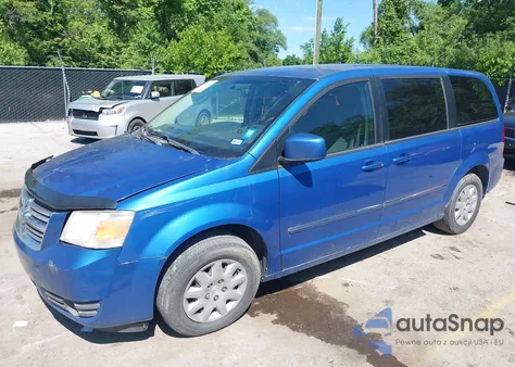 2008 Dodge Grand Caravan Sxt из США, поврежденный, VIN 2D8HN54P48R657928